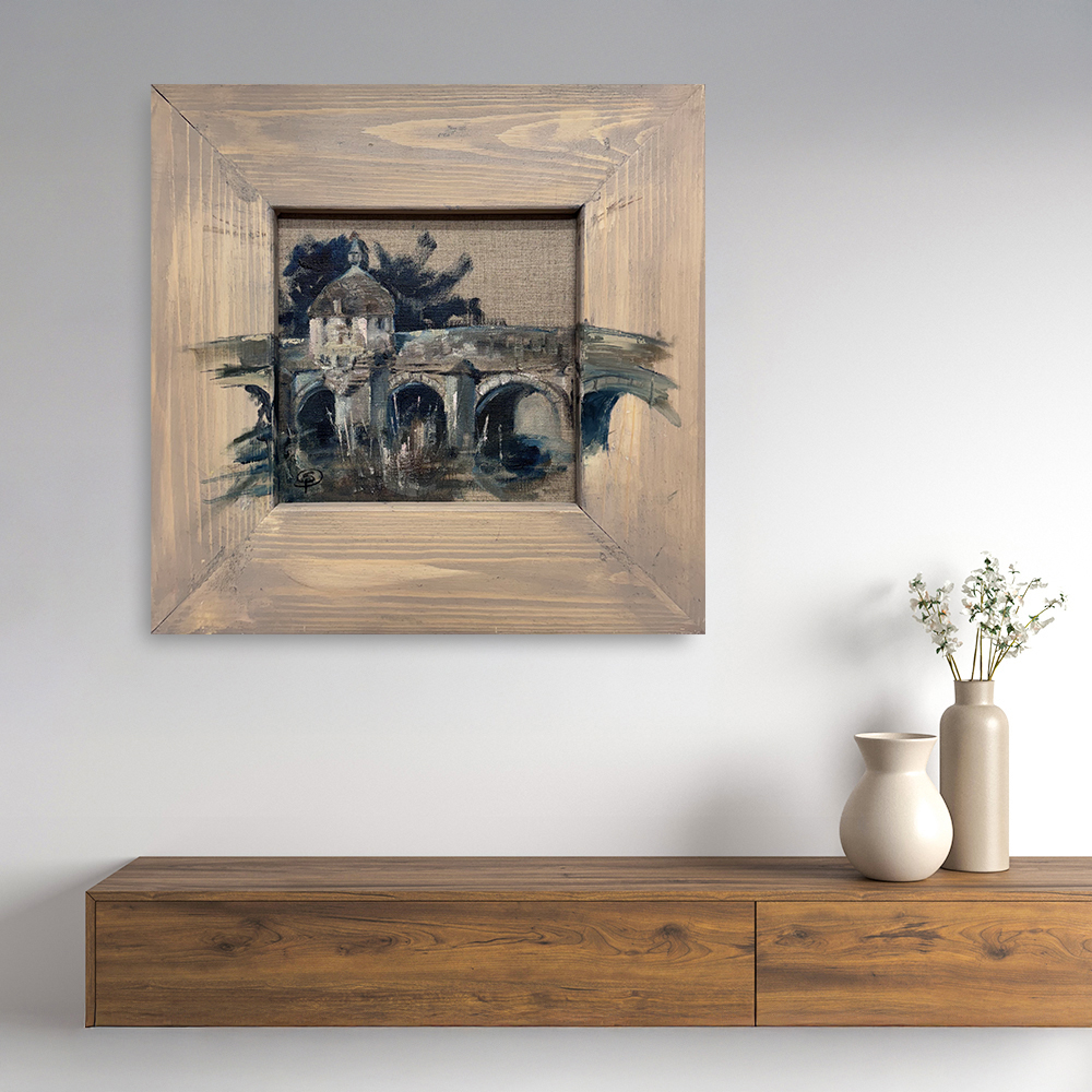 View of picture in situ